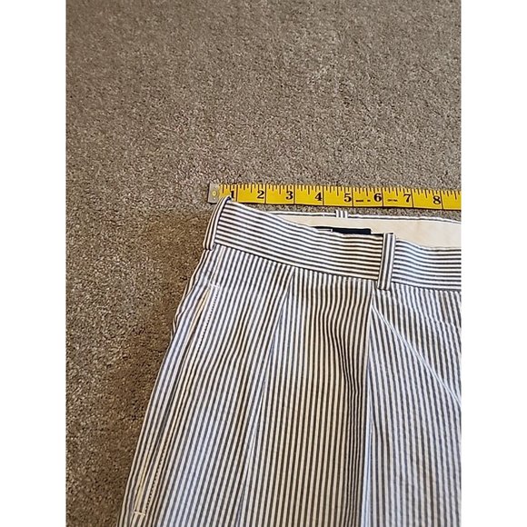 POLO RALPH LAUREN Men's  35 X 32 Blue & White Striped Pants Preppy Lawn Outdoor - Picture 14 of 14